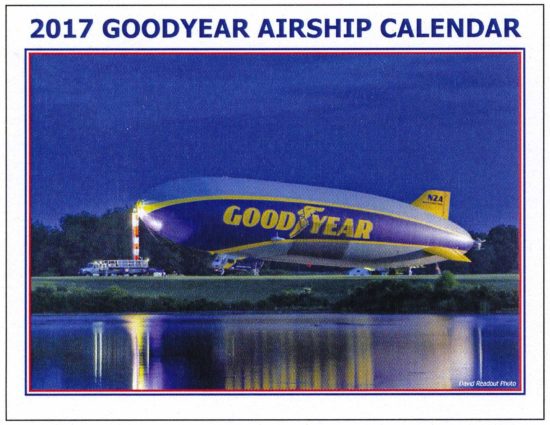 2017 Goodyear Airship Calendar