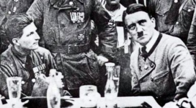 Joseph Berchtold with Hitler in the early days