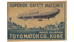 Airship Matches - Tokyo Match Company