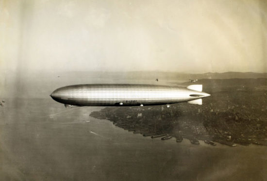 Graf Zeppelin over San Francisco