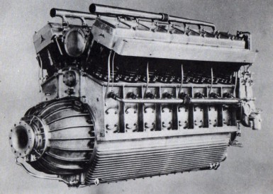 16-cylinder Daimler Airship Engine