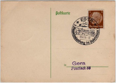 Flight to Eger, August 13, 1939. (Sieger 461-I)
