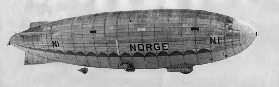 Semi-rigid airship Norge