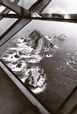 View from A Deck windows off the coast of Spain